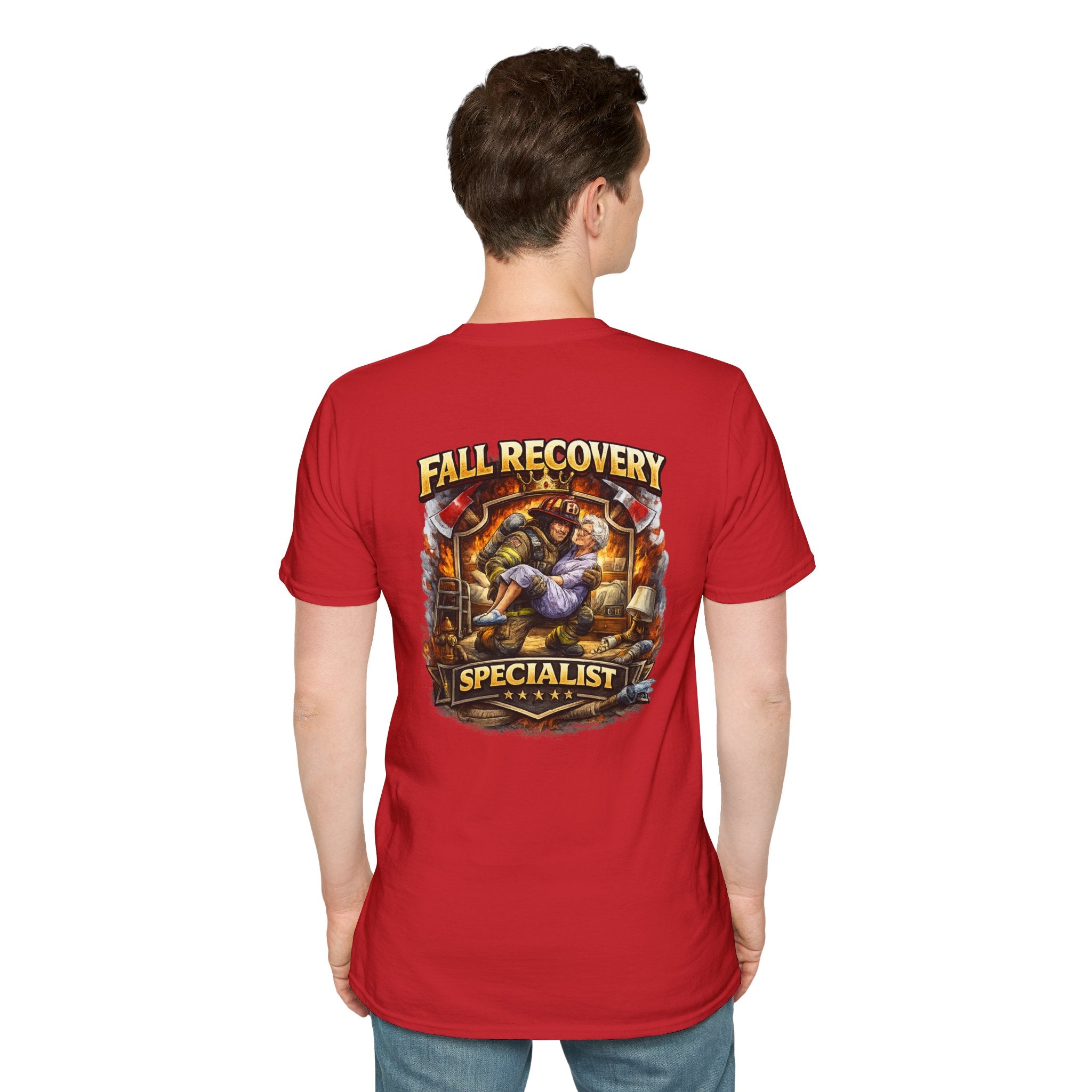 Fall Recovery Specialist T-Shirt - Rescue & Safety Crew Tee