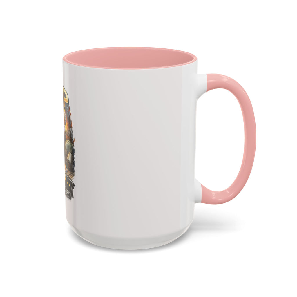 Firefighter Coffee Cup "MVP Most Valuable Picker-upper" Accent Coffee Mug (11, 15oz)