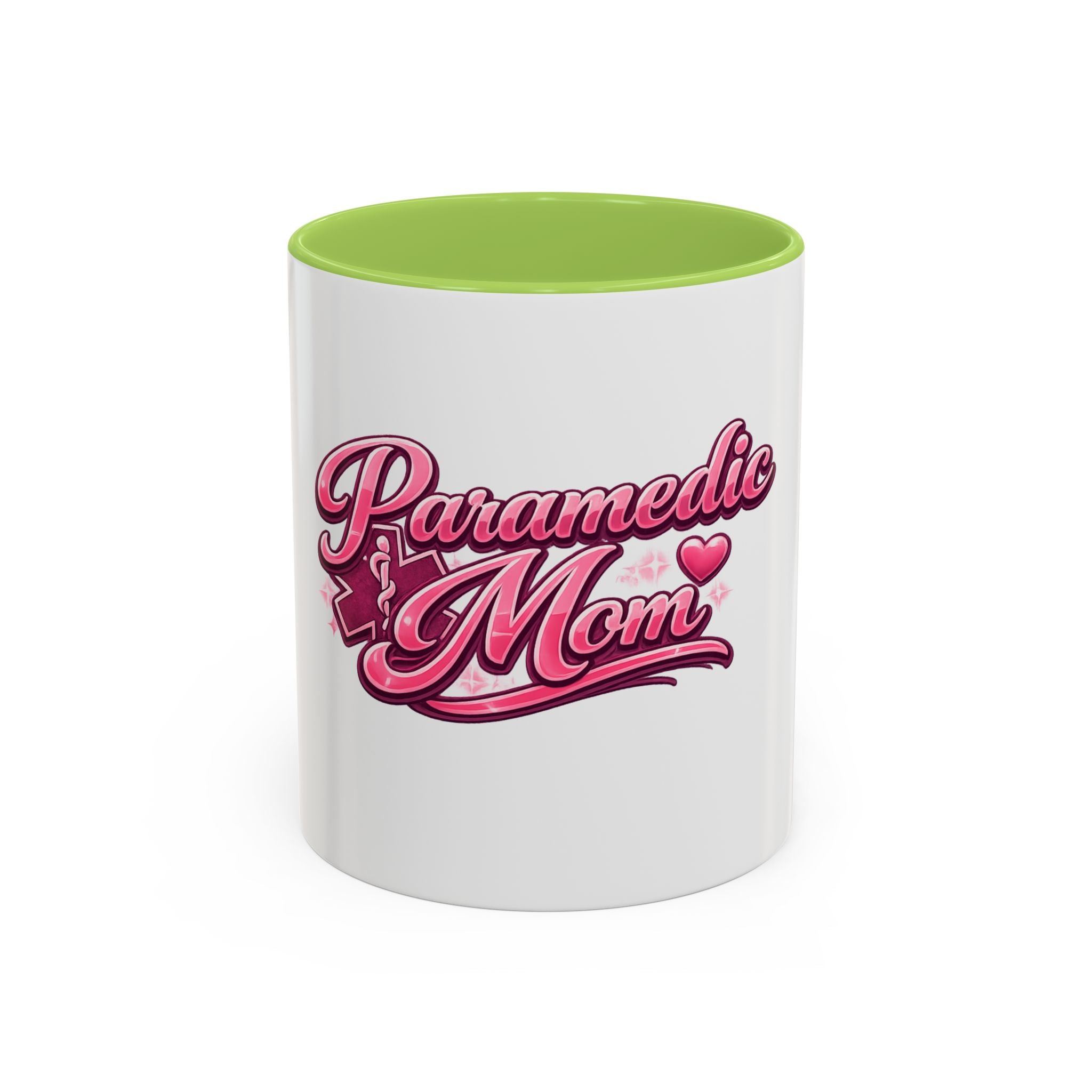 Paramedic Mom Accent Coffee Mug — (11/15oz)