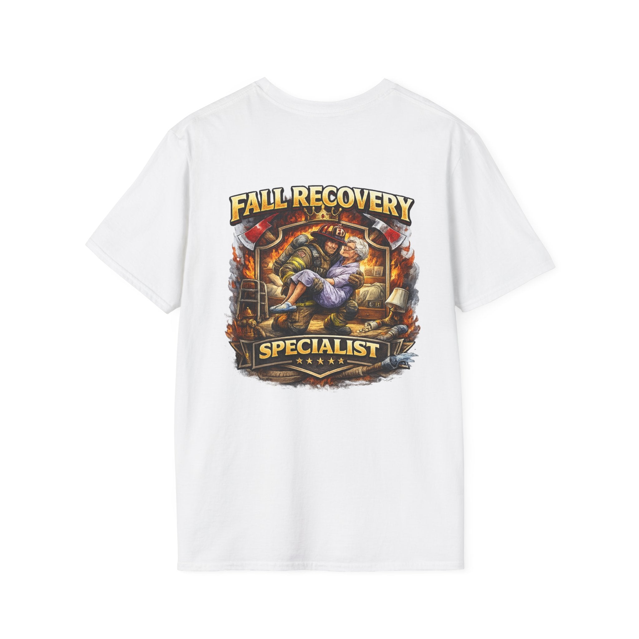 Fall Recovery Specialist T‑Shirt — Rescue & Recovery Worker Tee