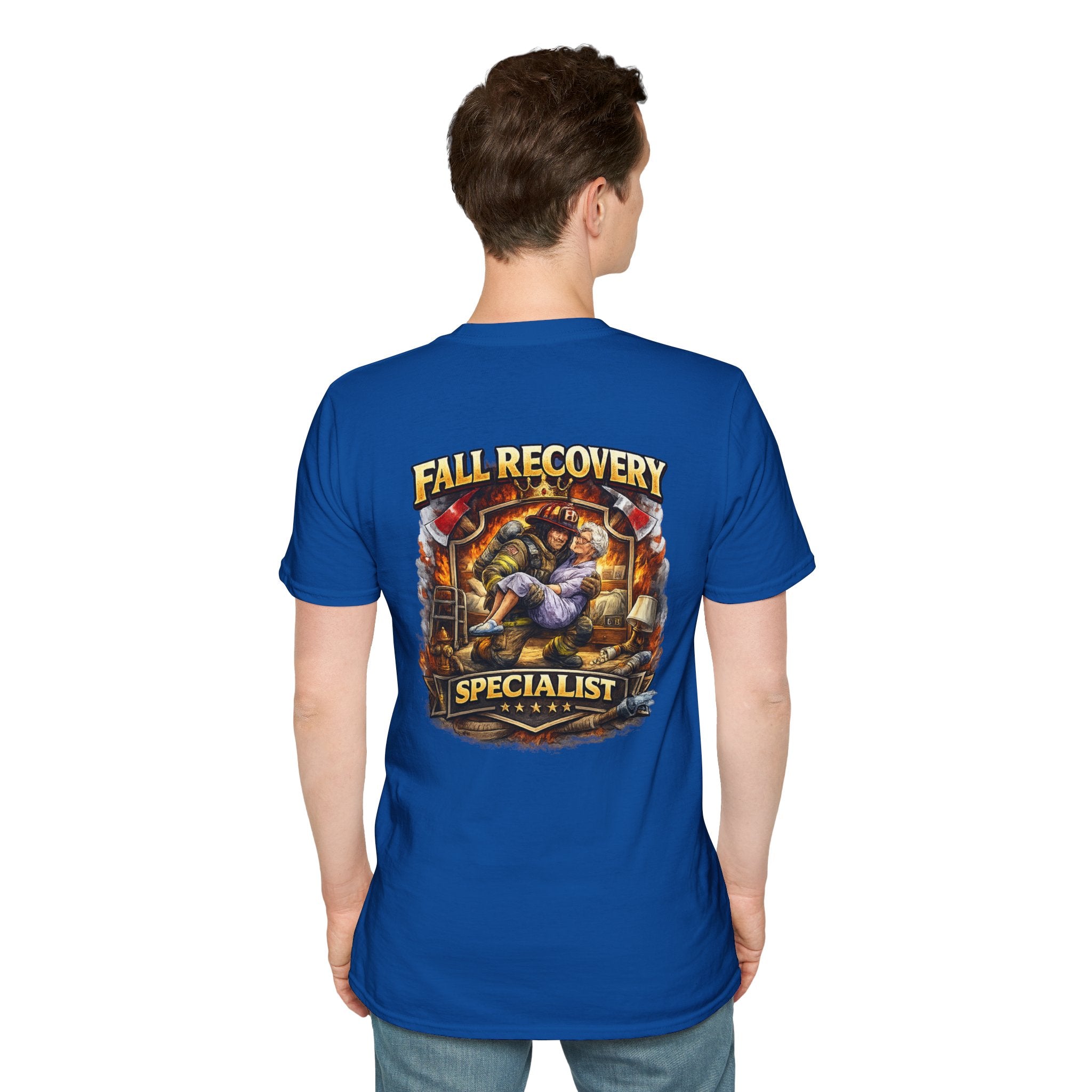 Fall Recovery Specialist T‑Shirt — Rescue & Recovery Worker Tee