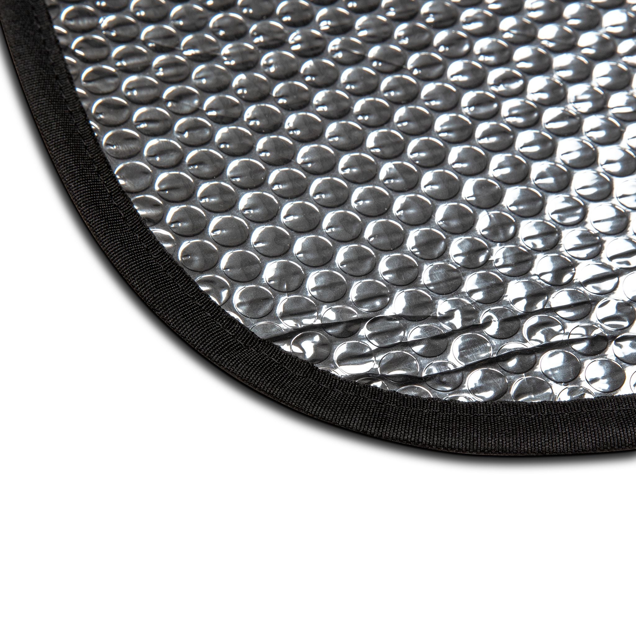 Thin Red Line American Flag Car Sunshade — Windshield Shade for Firefighters & First Responders