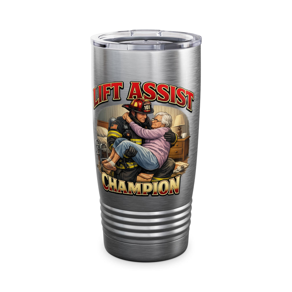 Lift Assist Champion 20oz Tumbler – Firefighter Caregiver Tribute