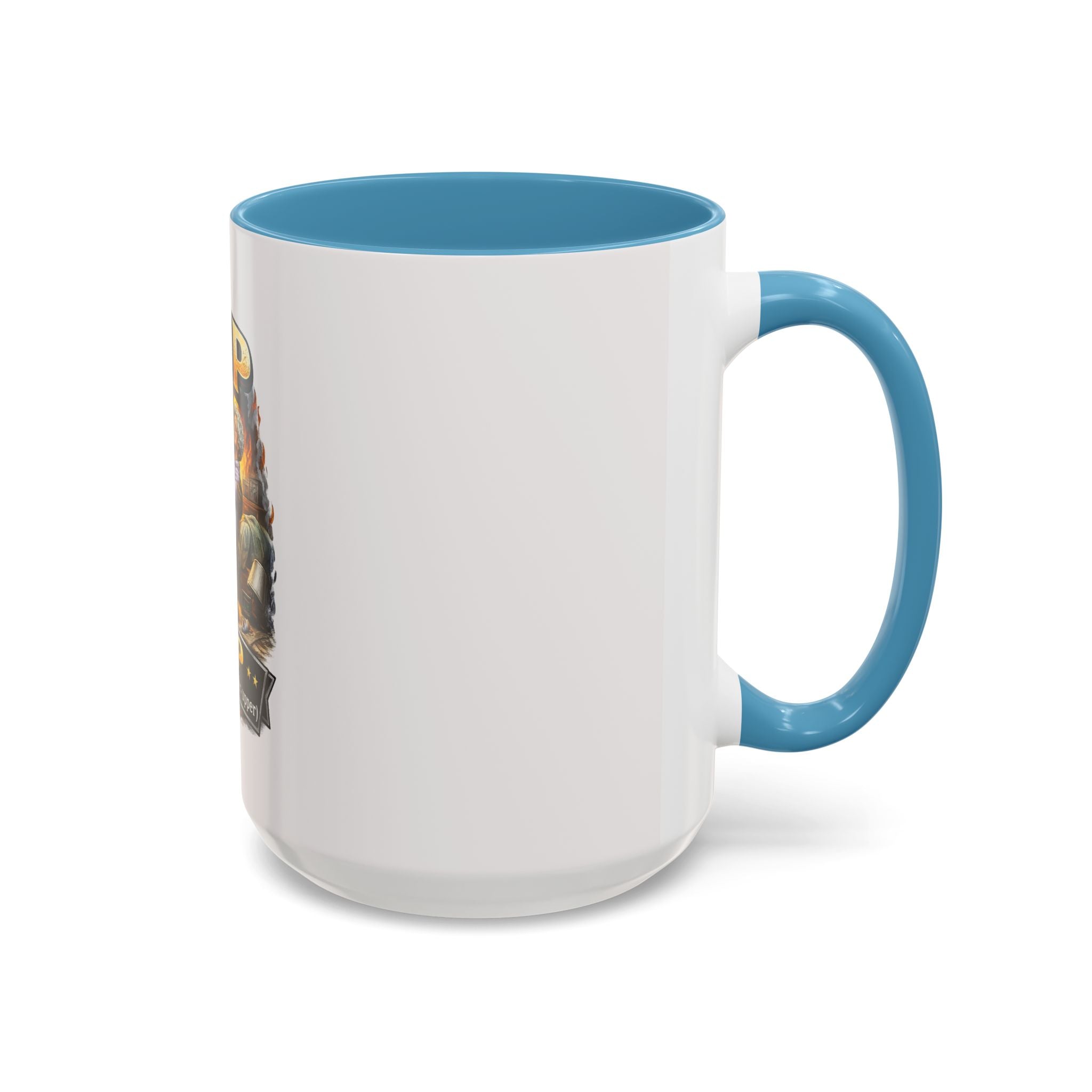 Firefighter Coffee Cup "MVP Most Valuable Picker-upper" Accent Coffee Mug (11, 15oz)