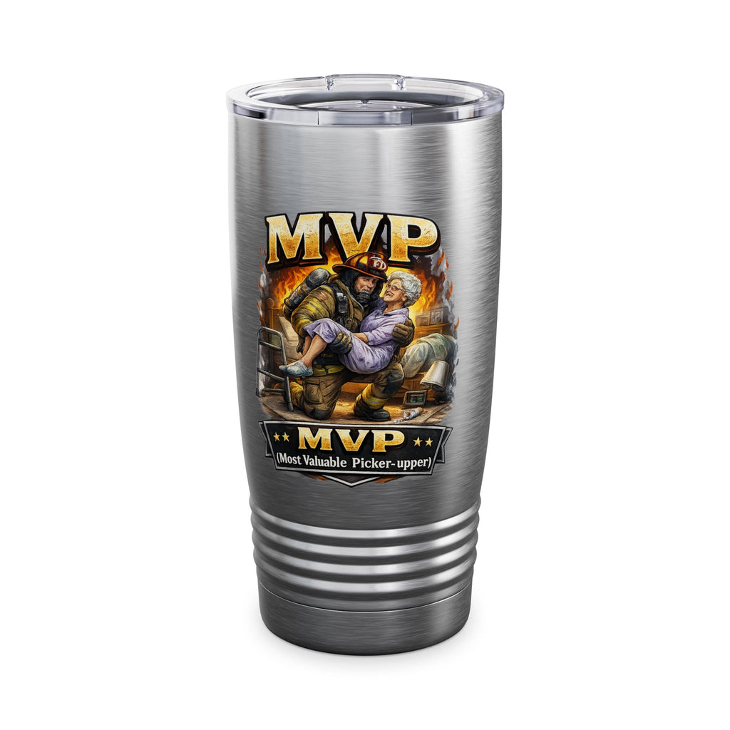 Firefighter 'I Pick People Up Off The Floor' 20oz Tumbler