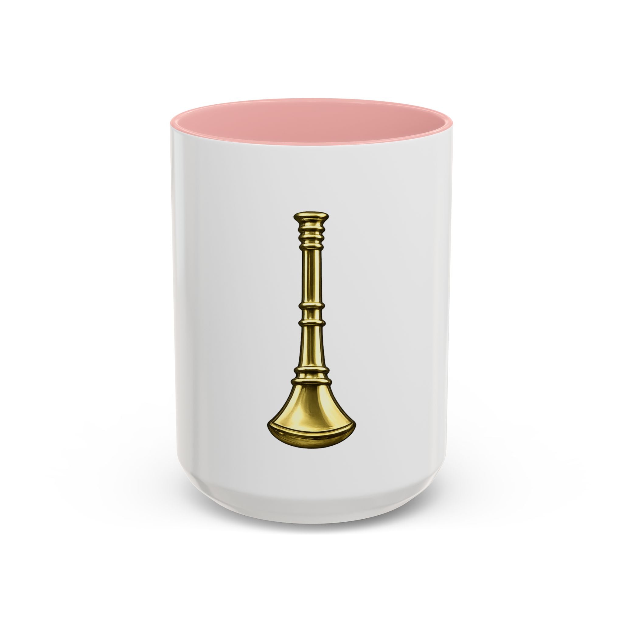 Fire Lieutenant Accent Coffee Mug — Rank Insignia Coffee Cup (11/15oz)