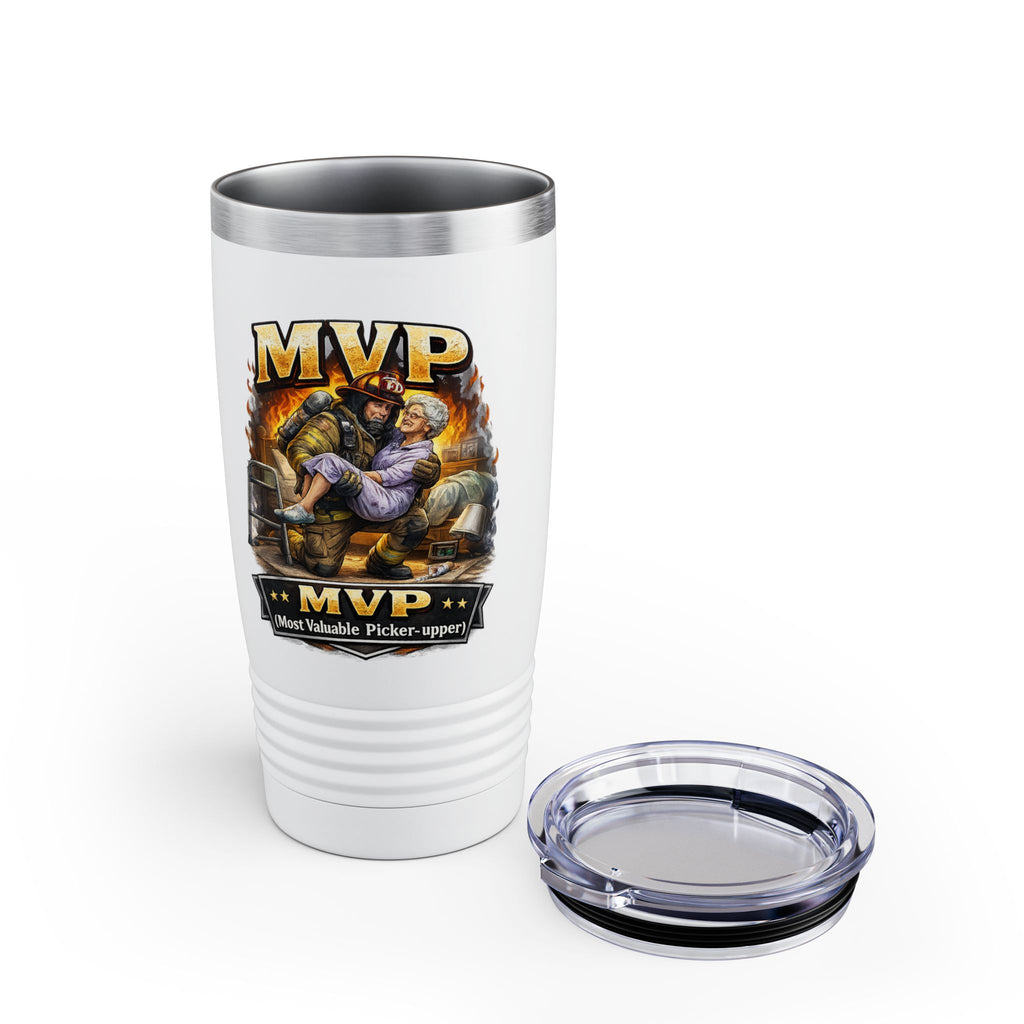 Firefighter 'I Pick People Up Off The Floor' 20oz Tumbler