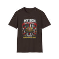 My Son Has Your Back - Proud Firefighter Dad T-Shirt