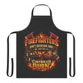 Firefighter BBQ Apron — "Controlled Burn" Grilling Apron