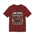 Wife of a Firefighter T-Shirt – “I’m Living the Dream” Firefighter Wife Tee
