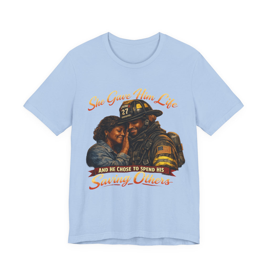 "She Gave Him Life and He Chose to Spend His Saving Others"   Firefighter Mom's Tribute