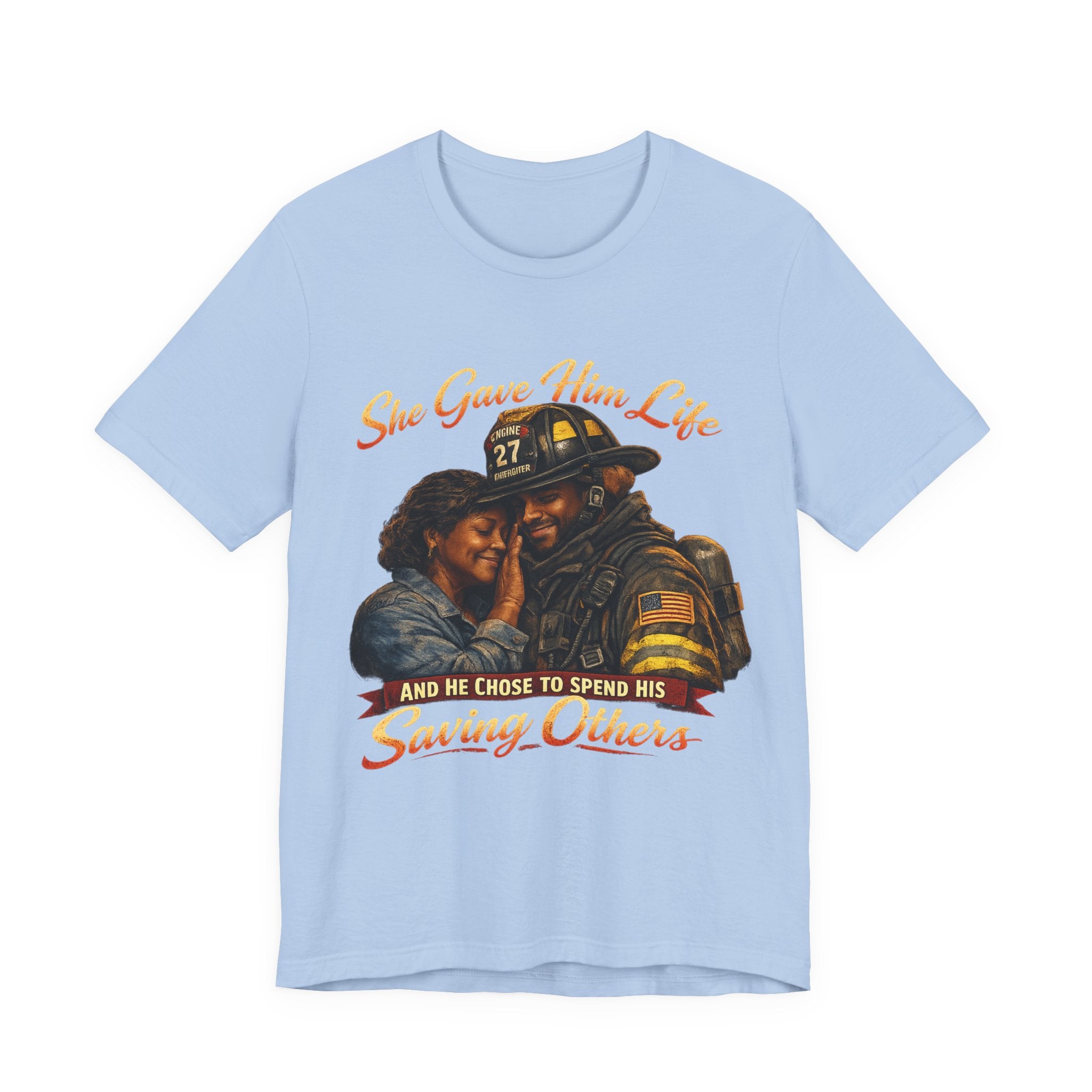 "She Gave Him Life and He Chose to Spend His Saving Others"   Firefighter Mom's Tribute