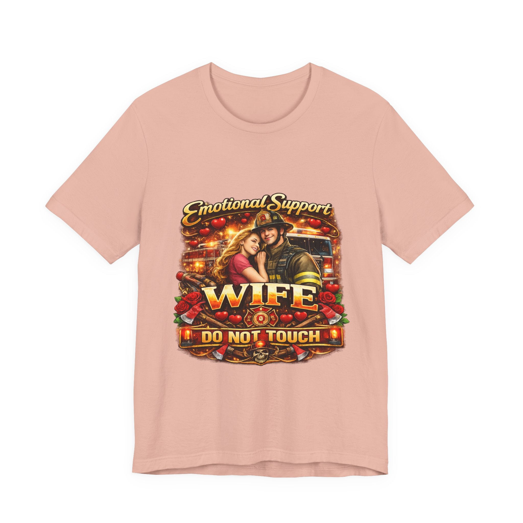 Emotional Support Wife T-Shirt – "Do Not Touch" Graphic Tee