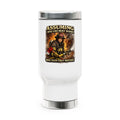 Firefighter Travel Mug – "Assuming I Was Like Most Women" 14oz Stainless Steel Handle Mug