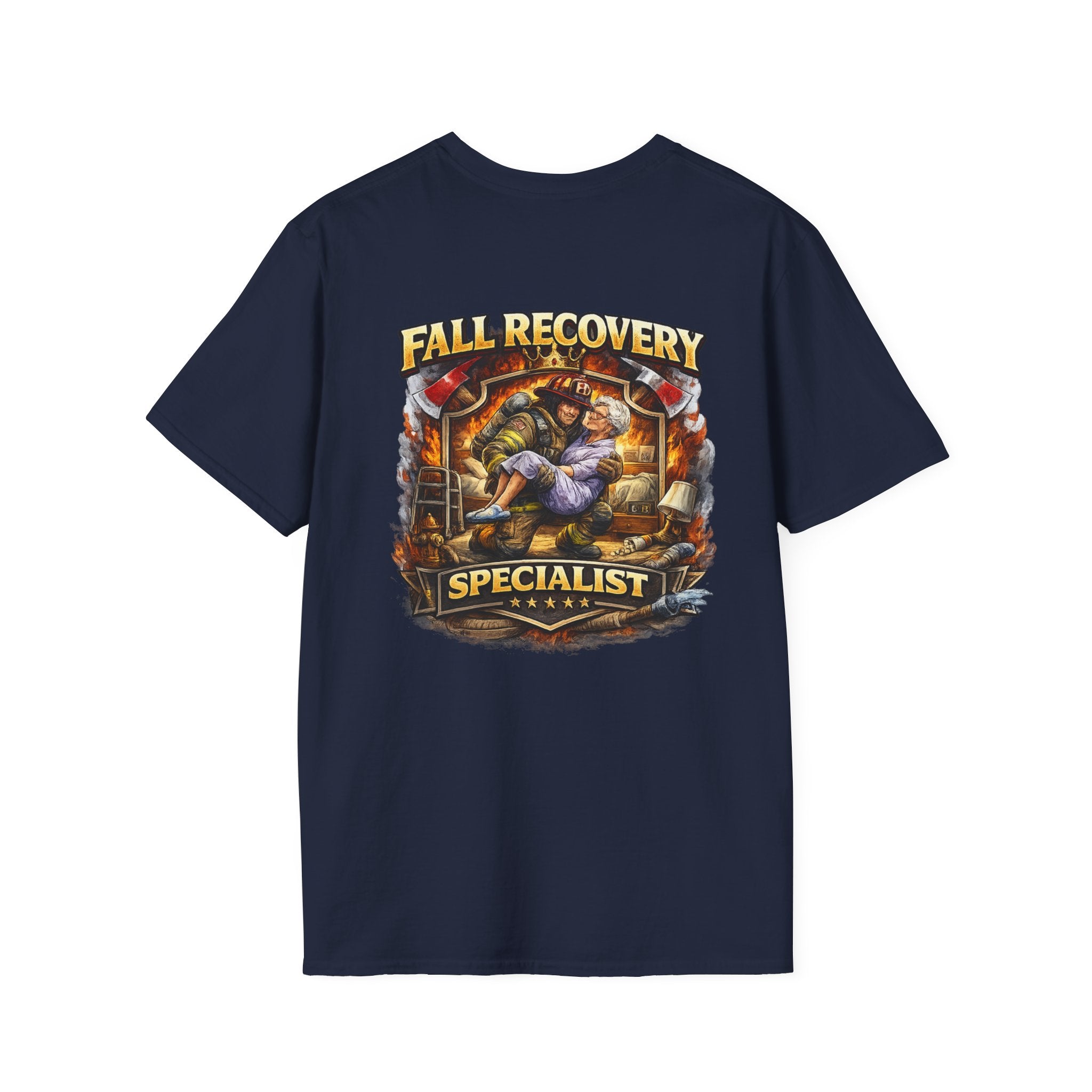Fall Recovery Specialist T-Shirt - Rescue & Safety Crew Tee