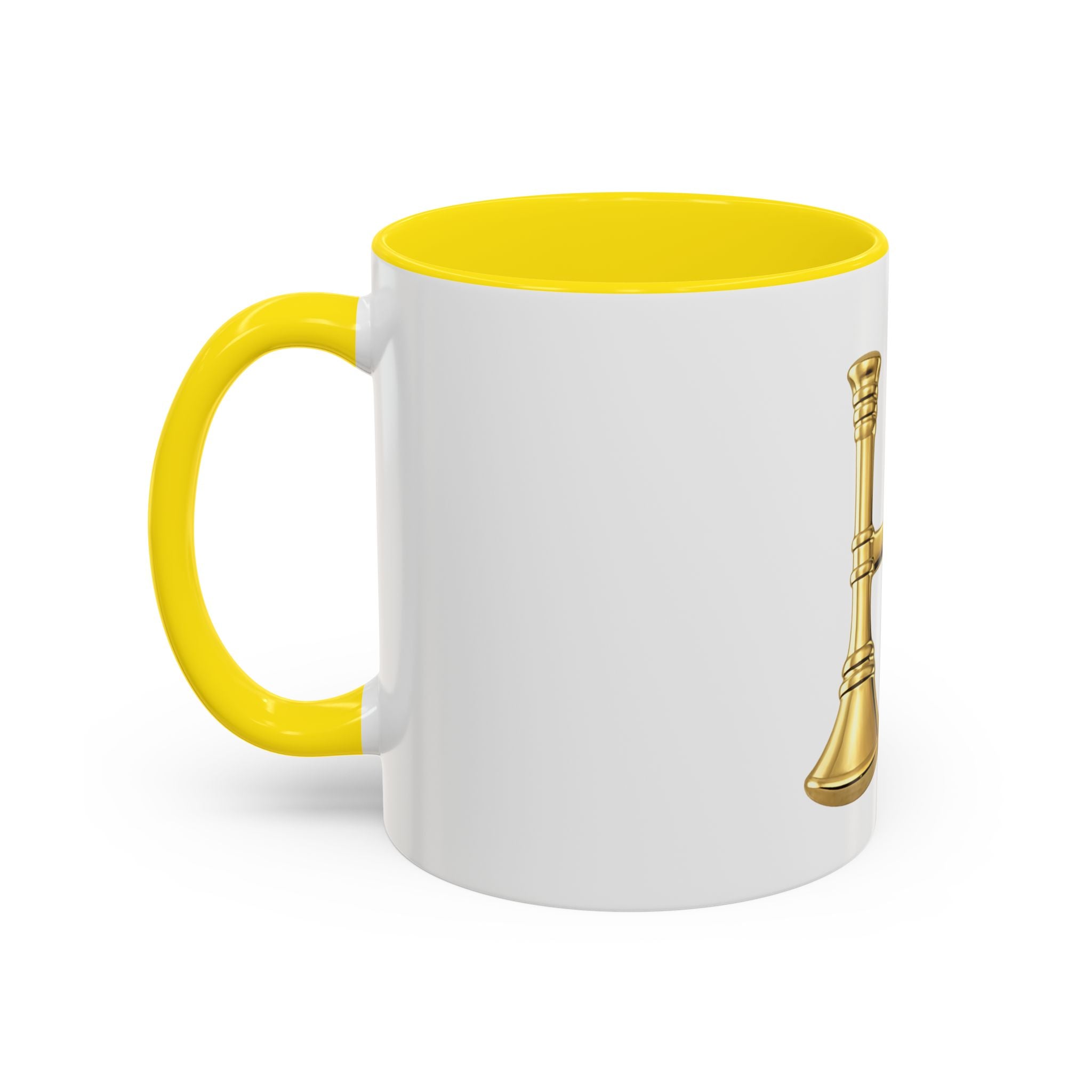 Fire Captain Accent Coffee Mug — Fire Captain Rank Emblem (11/15 oz)