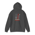 Volunteer Firefighter Hoodie - American Flag Axe Back Graphic