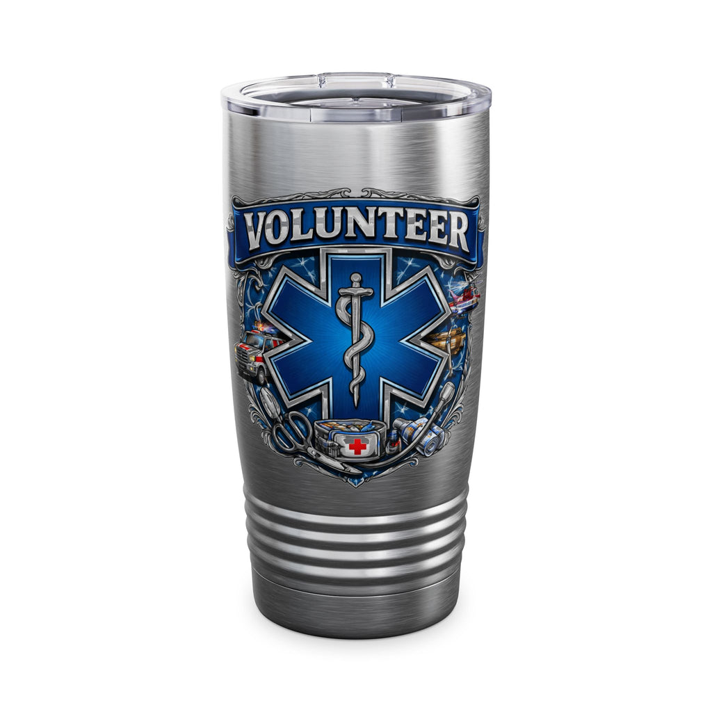 Volunteer EMT 20oz Tumbler – Medical Rescue Stainless Travel Cup