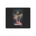 God Bless America Eagle Flag Rectangular Mouse Pad – Patriotic Desk Mousepad