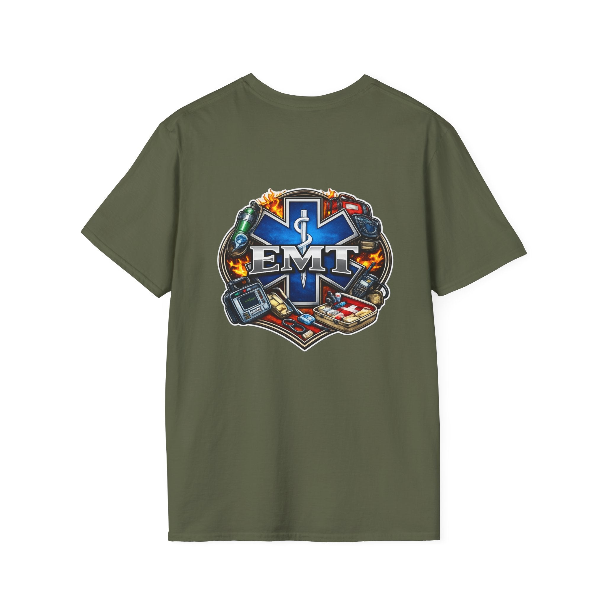 EMT Star of Life T-Shirt — Emergency Medical Technician Tribute Tee