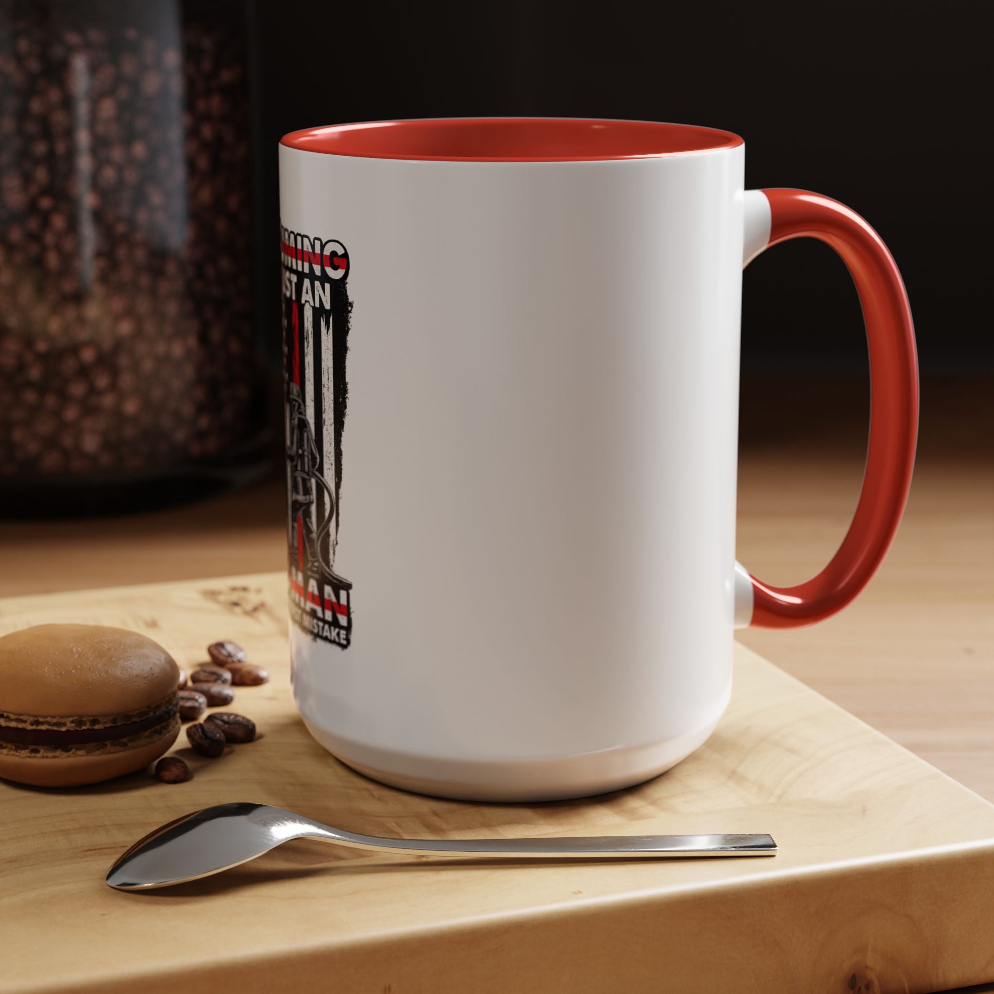 Coffee Mug - "Assuming I'm Just An Old Man" Firefighter Tribute Accent Mug (11/15oz)