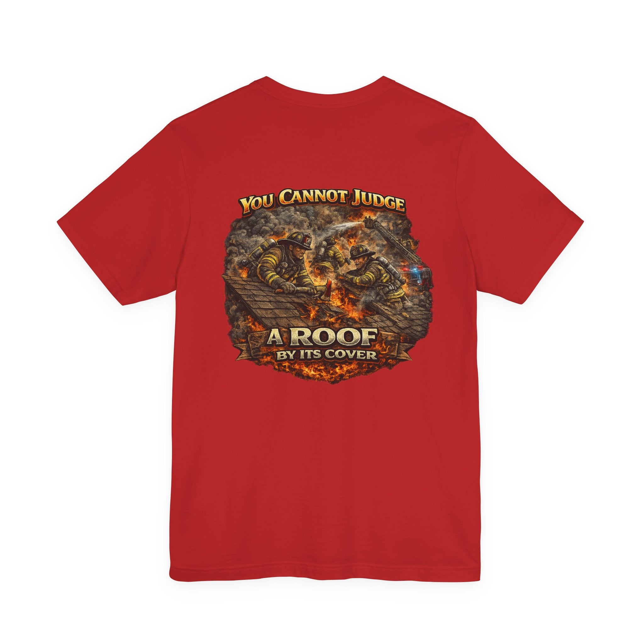 Firefighter Roof Ventilation T-Shirt — Roof Venting Firefighter Tee