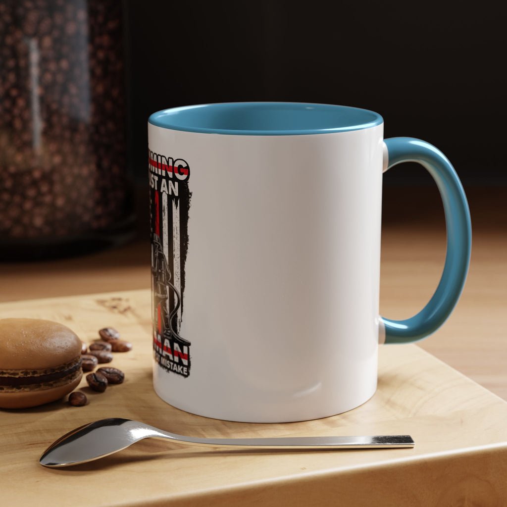 Coffee Mug - "Assuming I'm Just An Old Man" Firefighter Tribute Accent Mug (11/15oz)