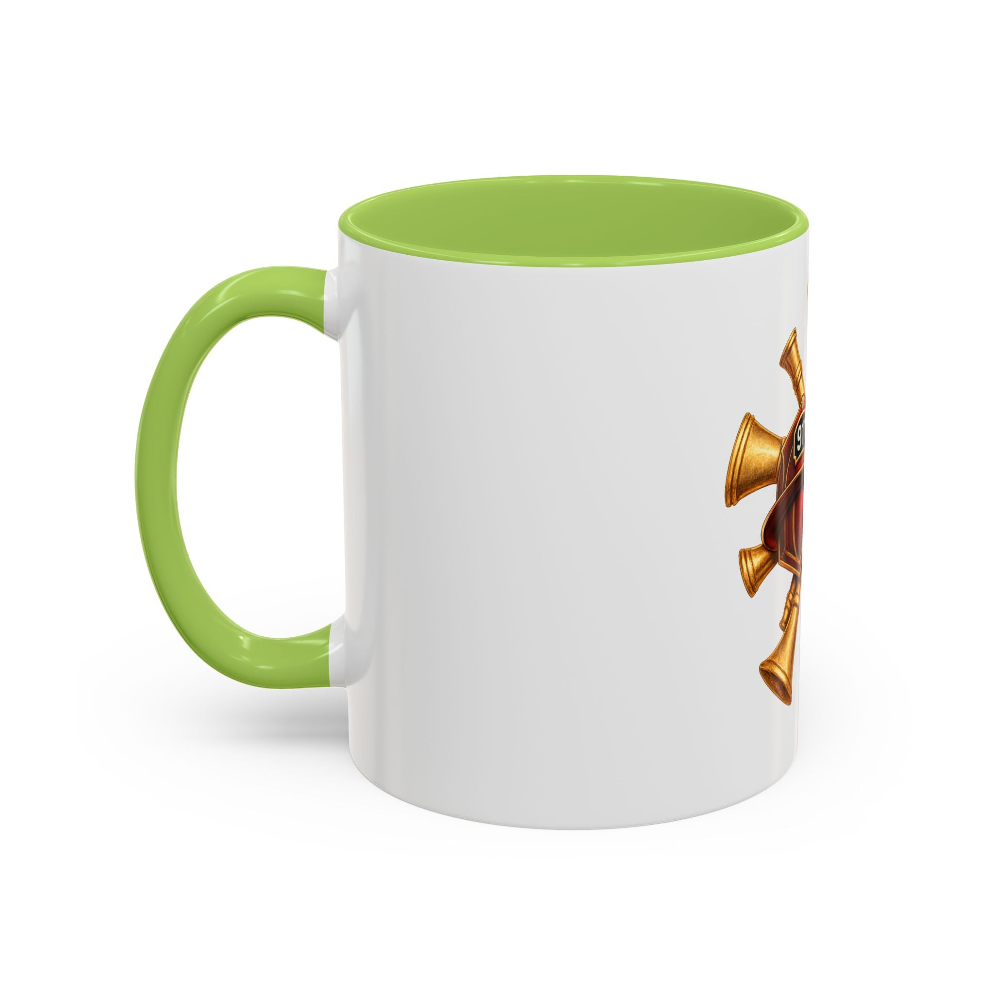 Fire Chief EMS & Firefighter Maltese Cross Coffee Mug — 911 Rescue Medical Emblem Accent Mug