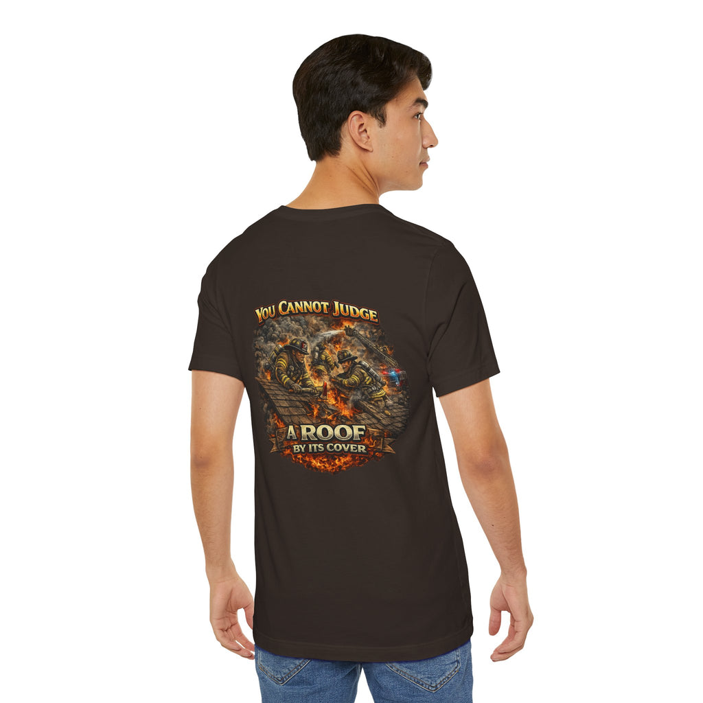 Firefighter Roof Ventilation T-Shirt — Roof Venting Firefighter Tee