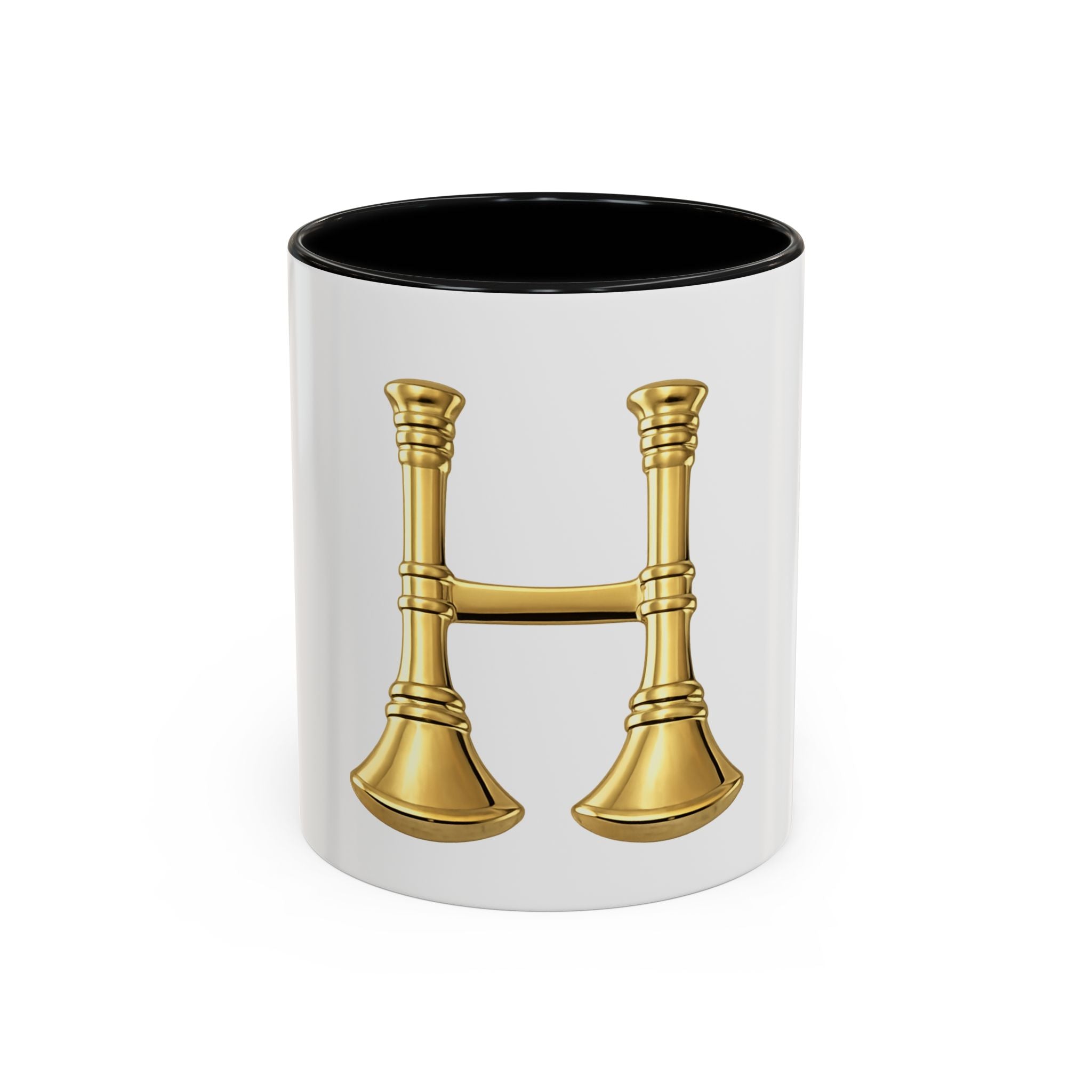 Fire Captain Accent Coffee Mug — Fire Captain Rank Emblem (11/15 oz)