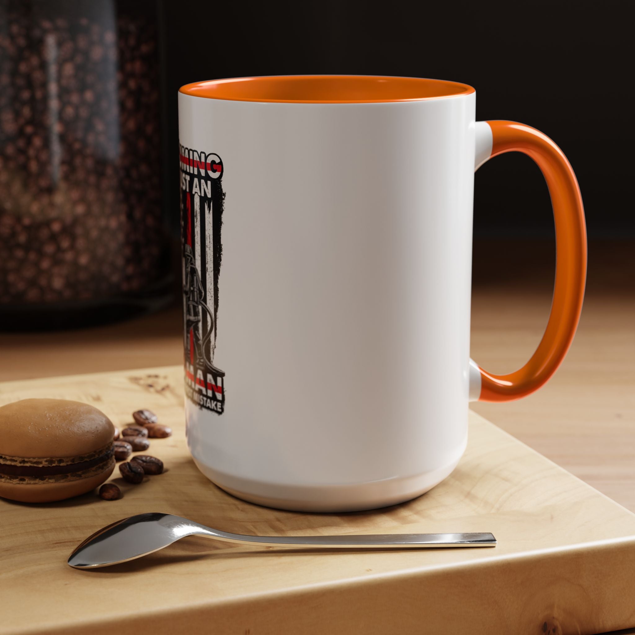 Coffee Mug - "Assuming I'm Just An Old Man" Firefighter Tribute Accent Mug (11/15oz)