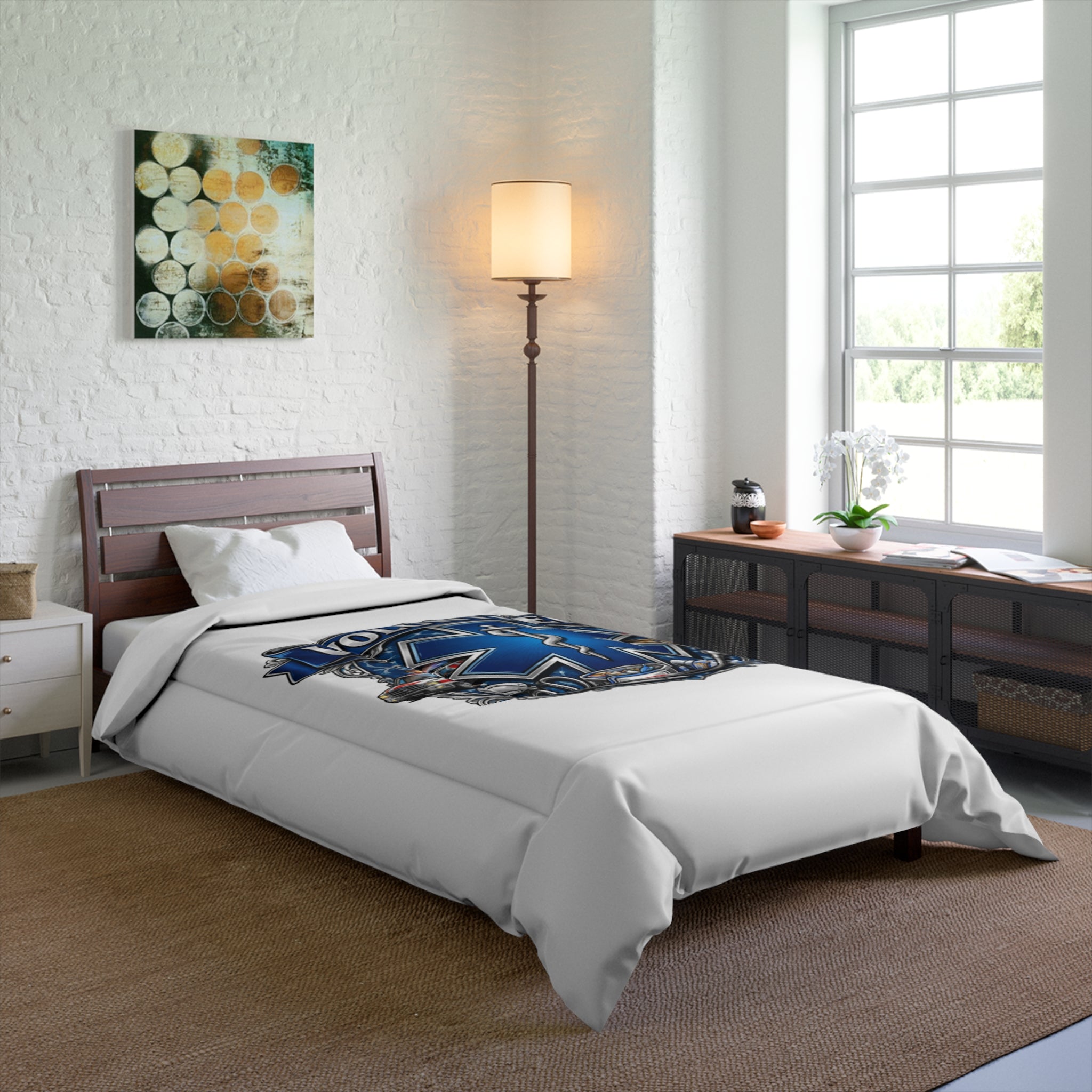 Volunteer EMT Comforter – Star of Life Medical Patch Bedding