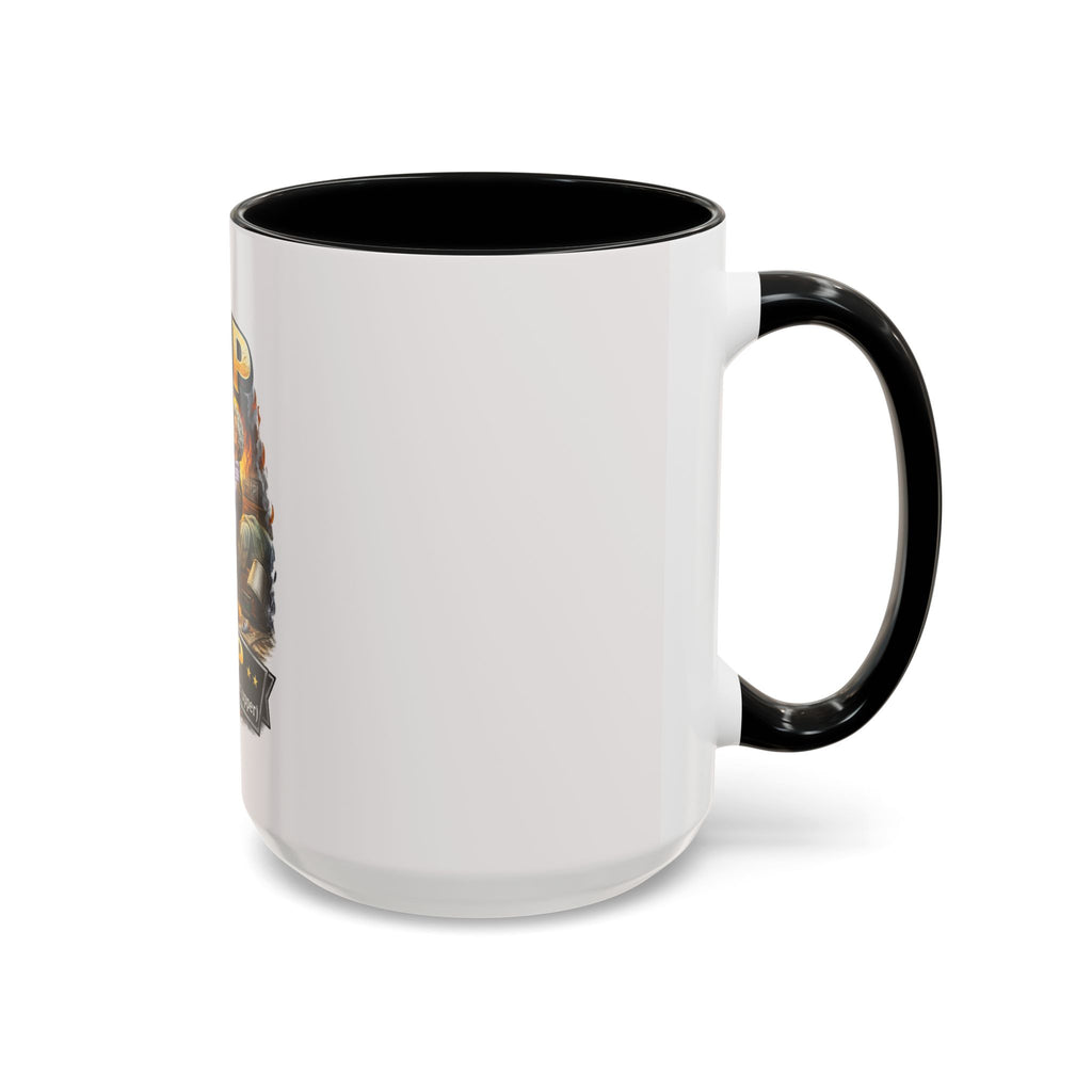 Firefighter Coffee Cup "MVP Most Valuable Picker-upper" Accent Coffee Mug (11, 15oz)