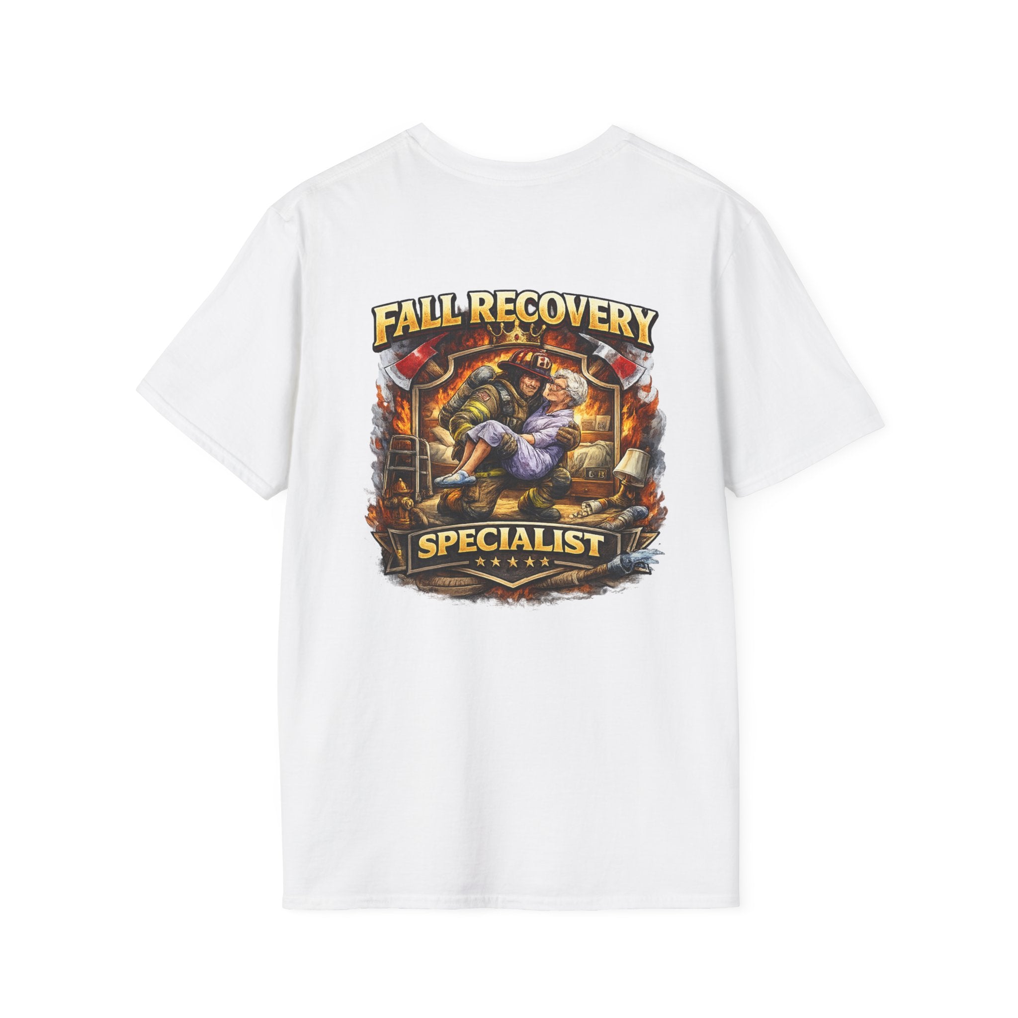 Fall Recovery Specialist T-Shirt - Rescue & Safety Crew Tee