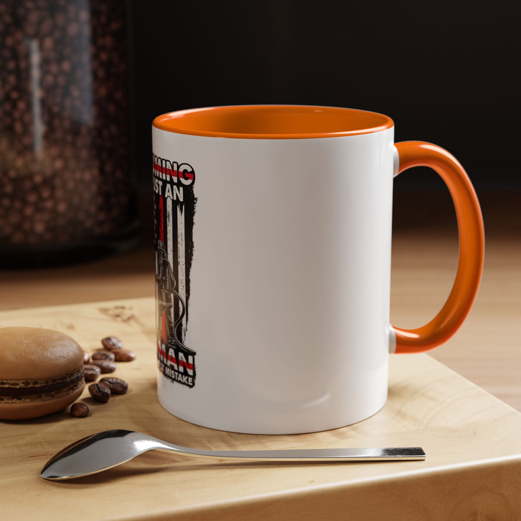 Coffee Mug - "Assuming I'm Just An Old Man" Firefighter Tribute Accent Mug (11/15oz)
