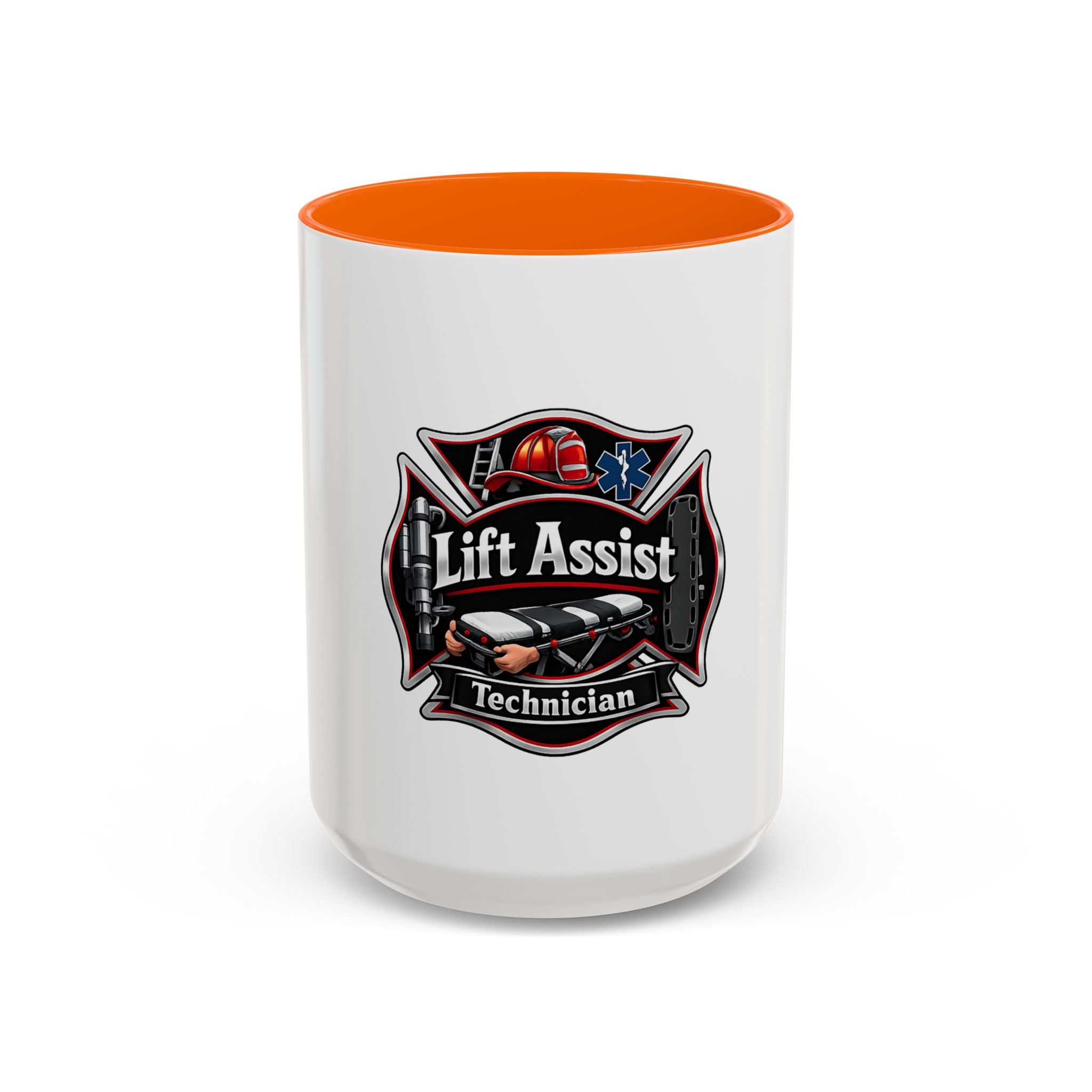 Lift Assist Technician Coffee Mug — Emergency Rescue EMT Firefighter Tribute (11/15 oz)