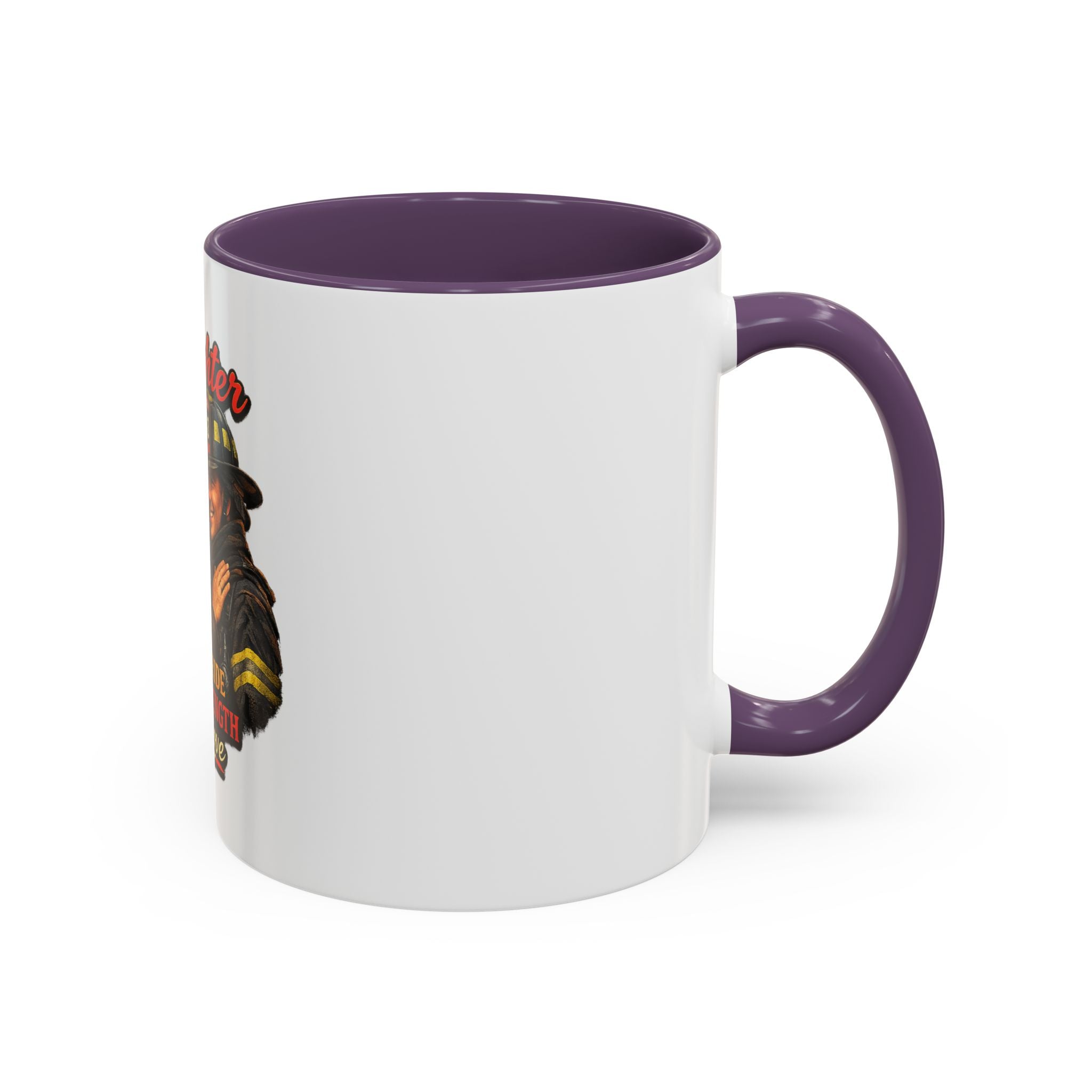 Firefighter Mom Coffee Mug — "Part Pride, Part Strength, All Love" (11/15oz)