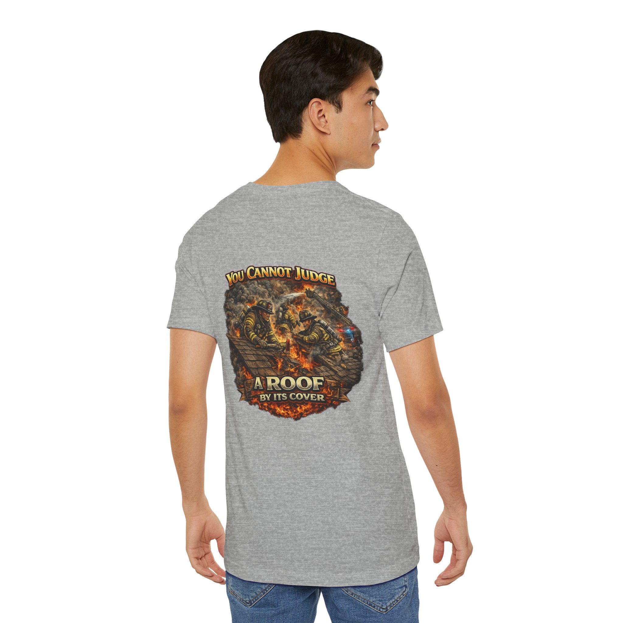 Firefighter Roof Ventilation T-Shirt — Roof Venting Firefighter Tee