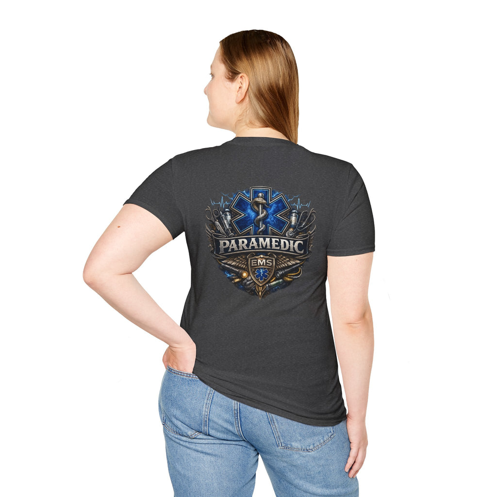 Paramedic EMS Badge T-Shirt — EMS Star of Life