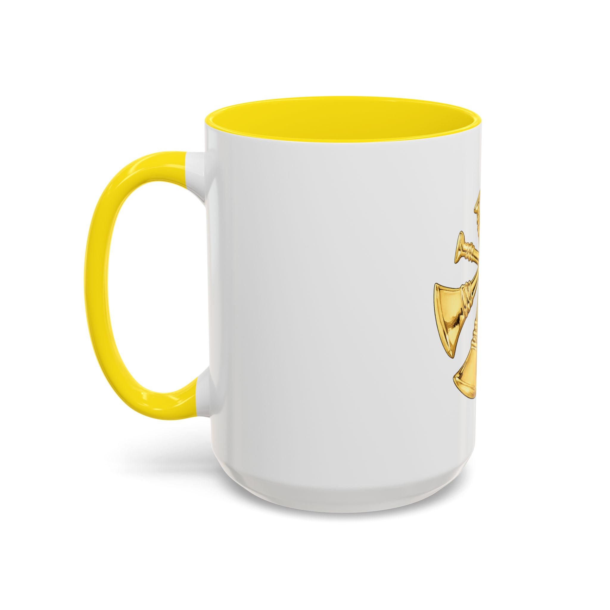 Deputy/Assistant Fire Chief Accent Coffee Mug — Firefighter Rank Insignia (11/15 oz)