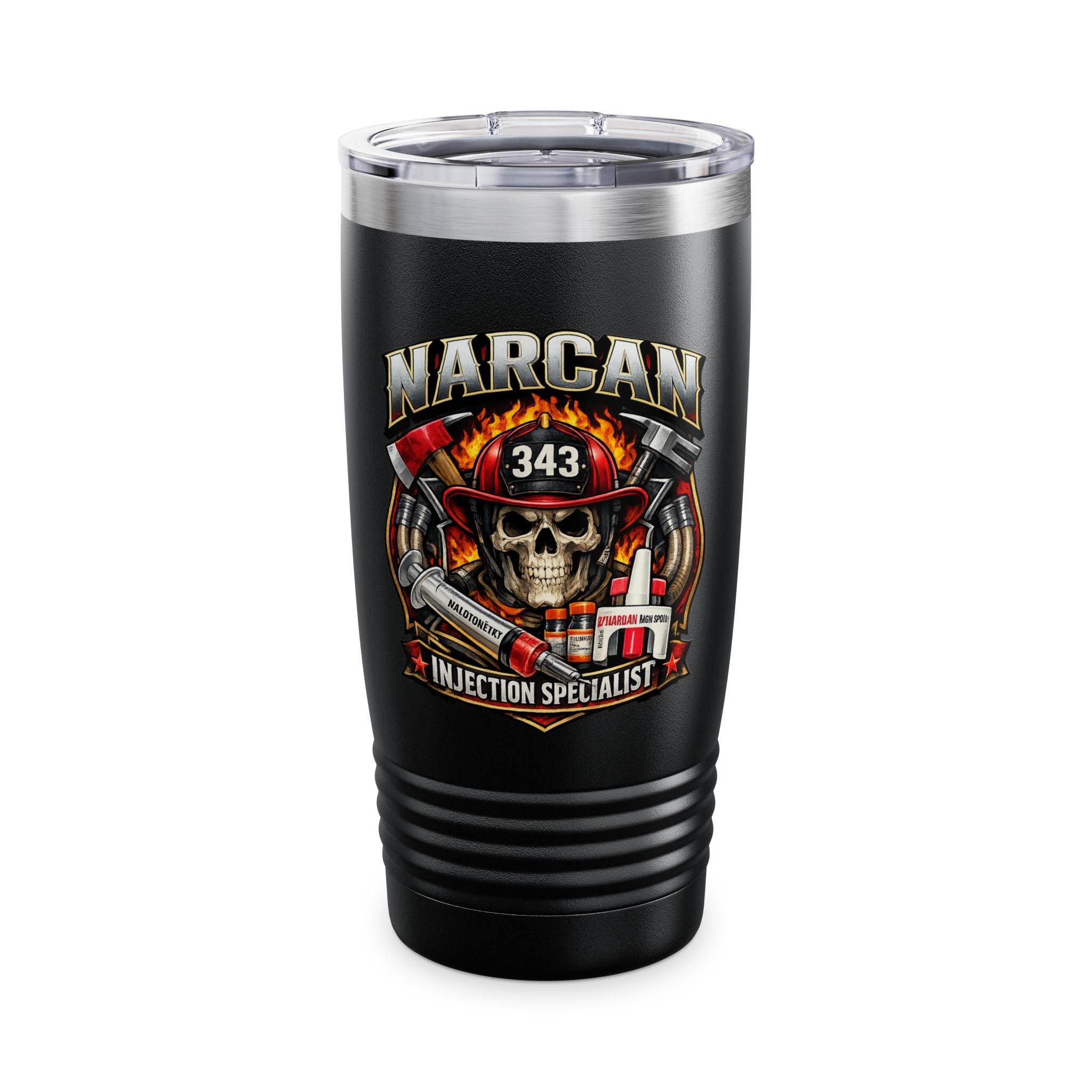 Narcan Injection Specialist Tumbler — 20oz Insulated Fire/Medical/EMS Travel Cup