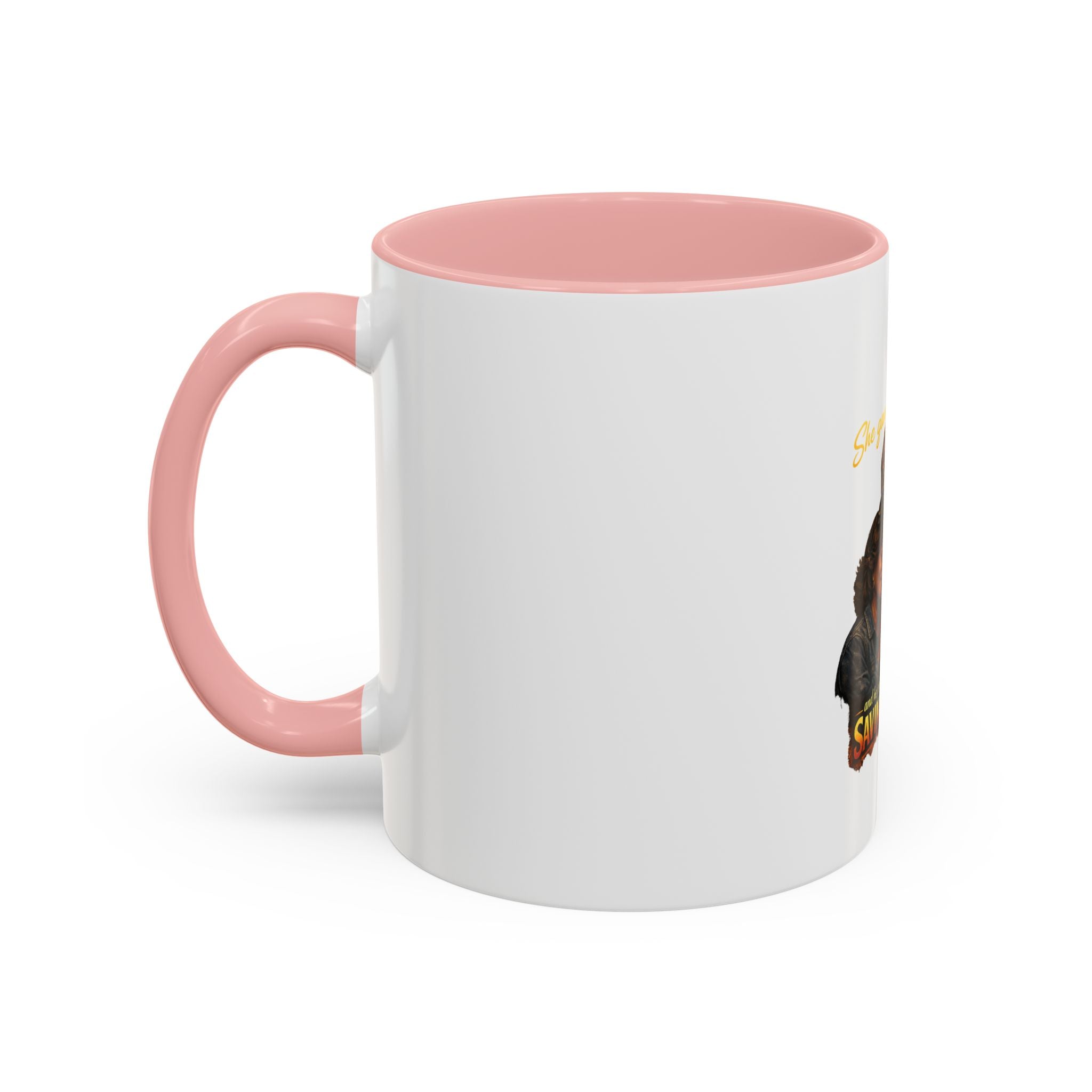 Firefighter Coffee Mug — "She Gave Him Life... He Chose to Spend It Saving Others" Tribute