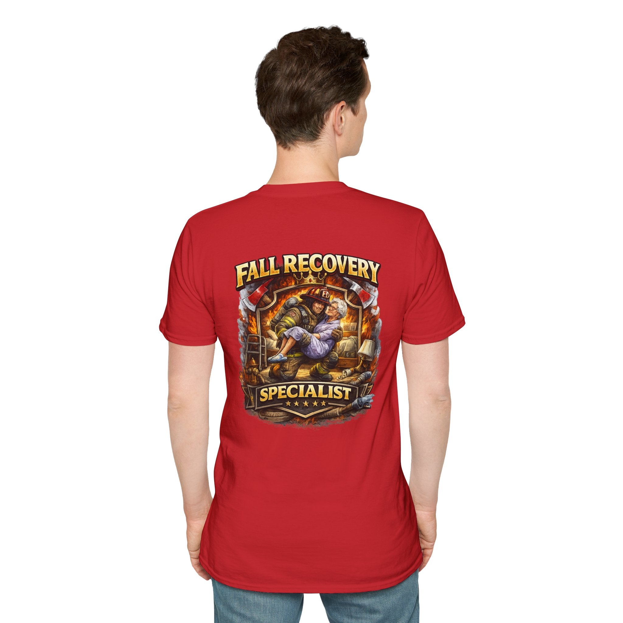 Fall Recovery Specialist T‑Shirt — Rescue & Recovery Worker Tee