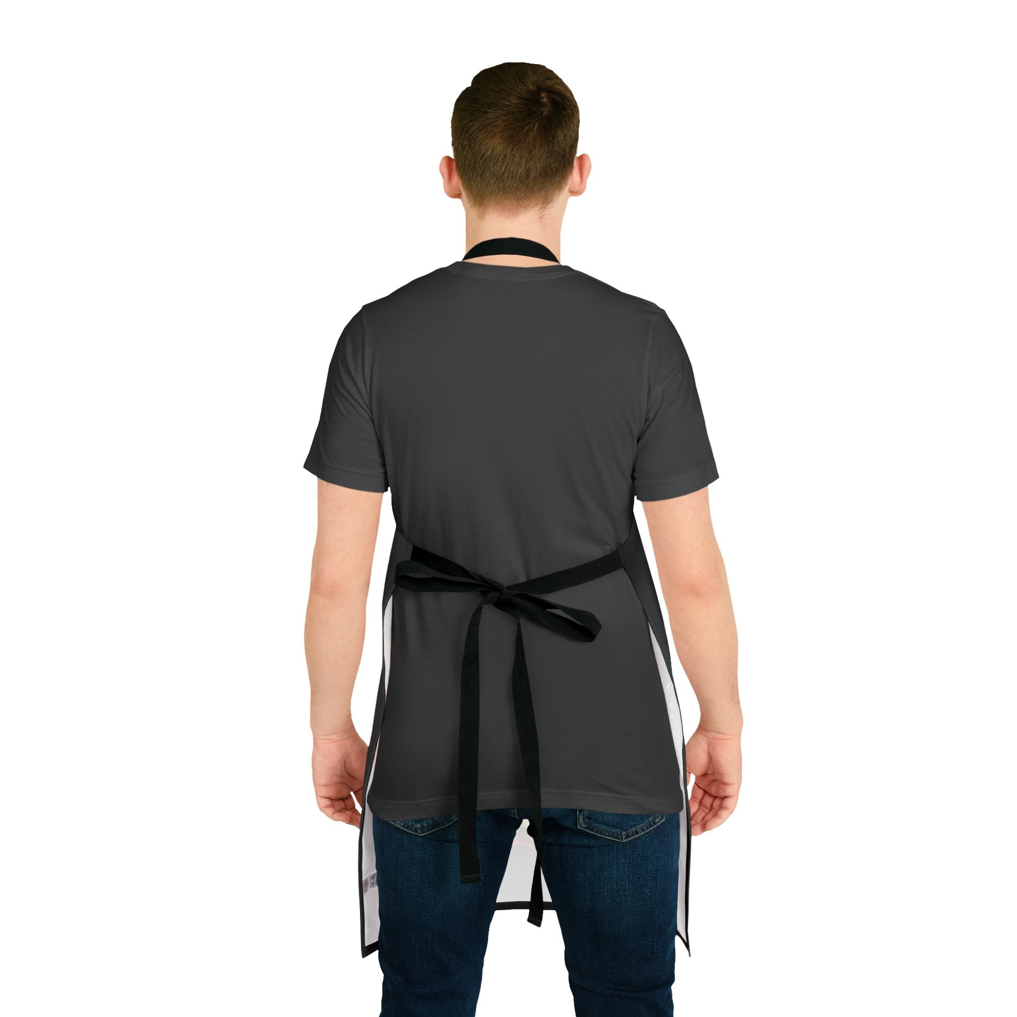 Firefighter Dad Chef Apron — "He used to put out flames, now I perfect them" Grill & BBQ Apron