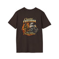 Chasing Freedom Motorcycle T-Shirt — “Chasing Flames” Biker Tee