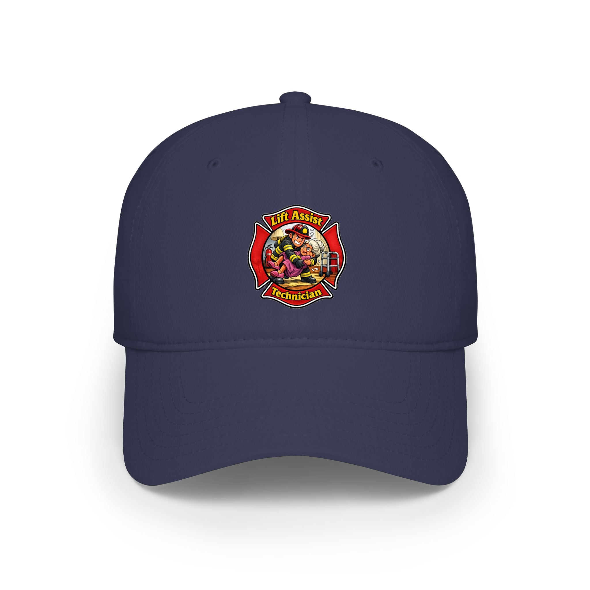Firefighter Maltese Cross Cap — "Lift Assist Technician"