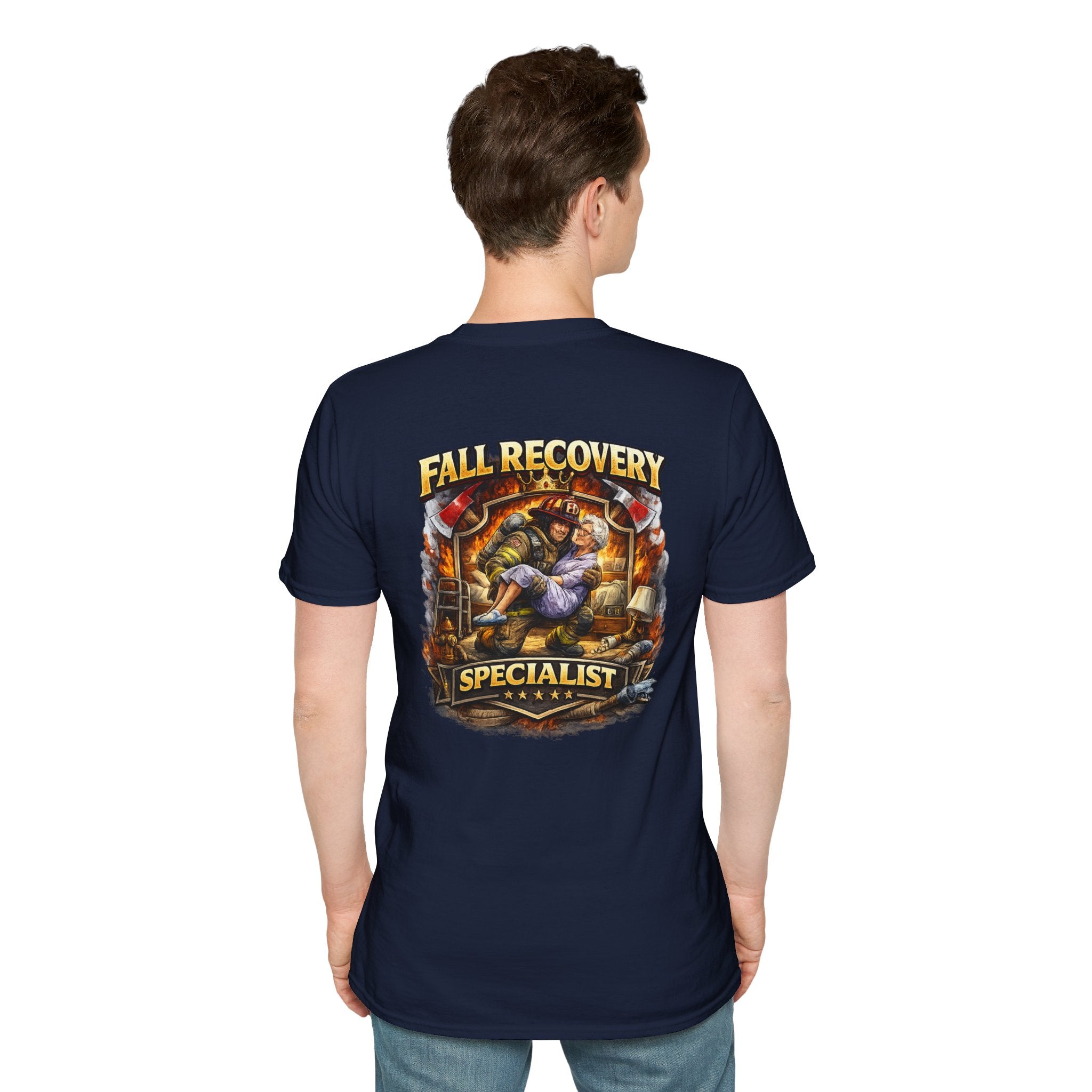 Fall Recovery Specialist T-Shirt - Rescue & Safety Crew Tee
