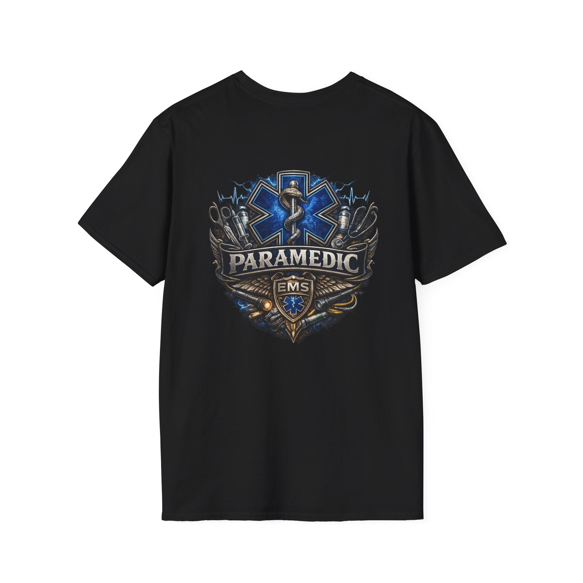 Paramedic EMS Badge T-Shirt — EMS Star of Life