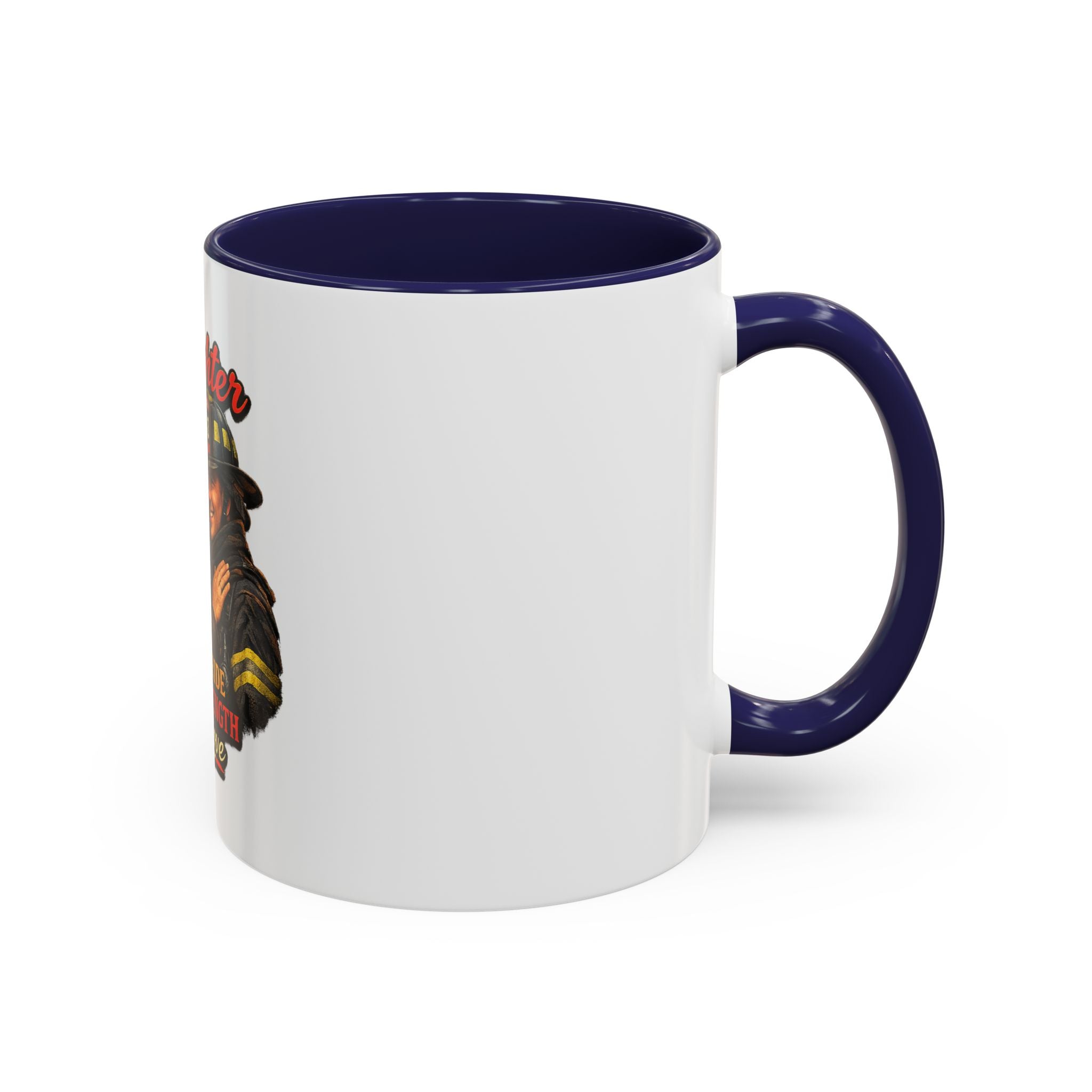Firefighter Mom Coffee Mug — "Part Pride, Part Strength, All Love" (11/15oz)