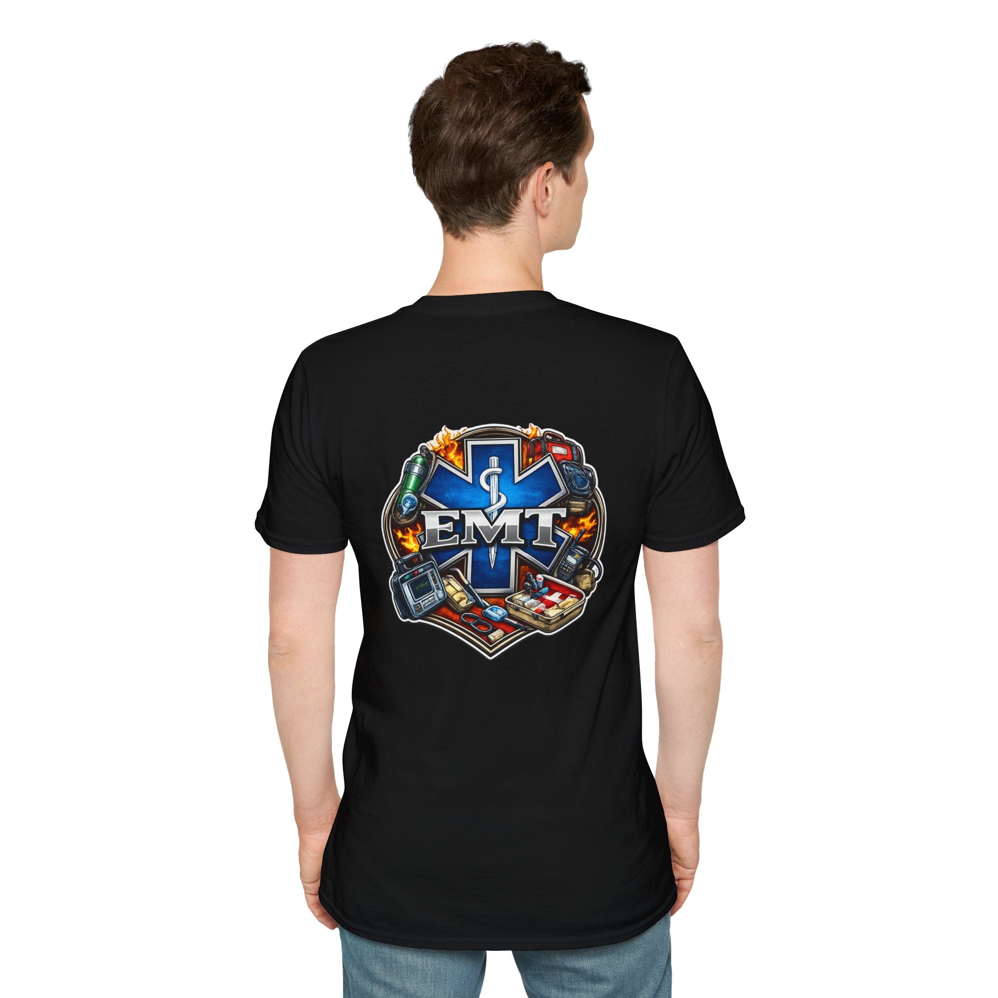 EMT Star of Life T-Shirt — Emergency Medical Technician Tribute Tee